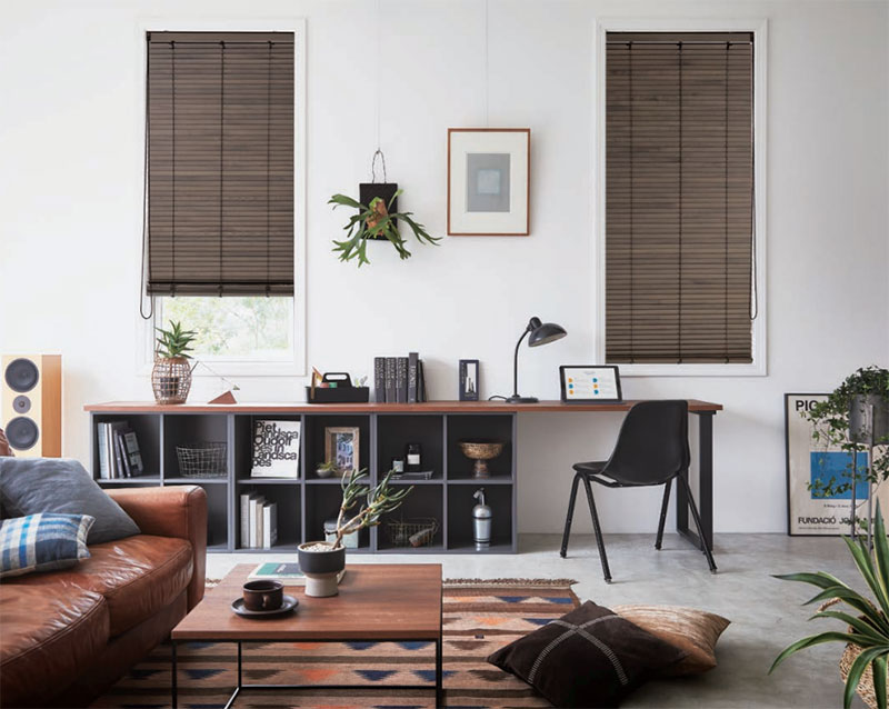 木製ブラインド 最高級品 タチカワブラインド ウッド フォレティアエグゼ50 ラスティング FT-6711〜6715 チェーン操作 幅180×高さ200cm迄