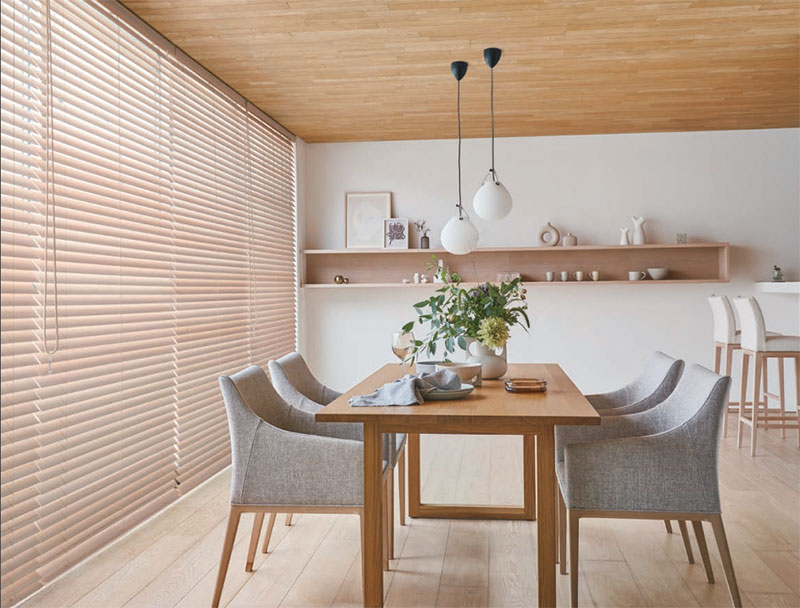 木製ブラインド 最高級品 タチカワブラインド ウッド フォレティアエグゼ50 ラスティング FT-6711〜6715 チェーン操作 幅180×高さ200cm迄