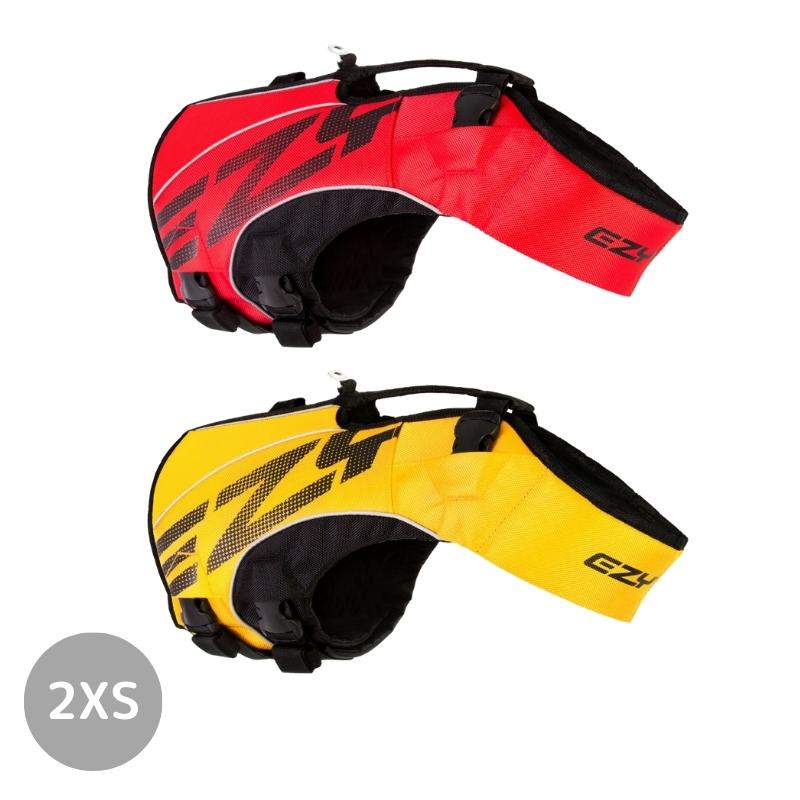 犬　ライフジャケット　イージードッグ　ＤＦＤブースト　ＸＬ　イエロー　大型犬用　フローティングジャケット