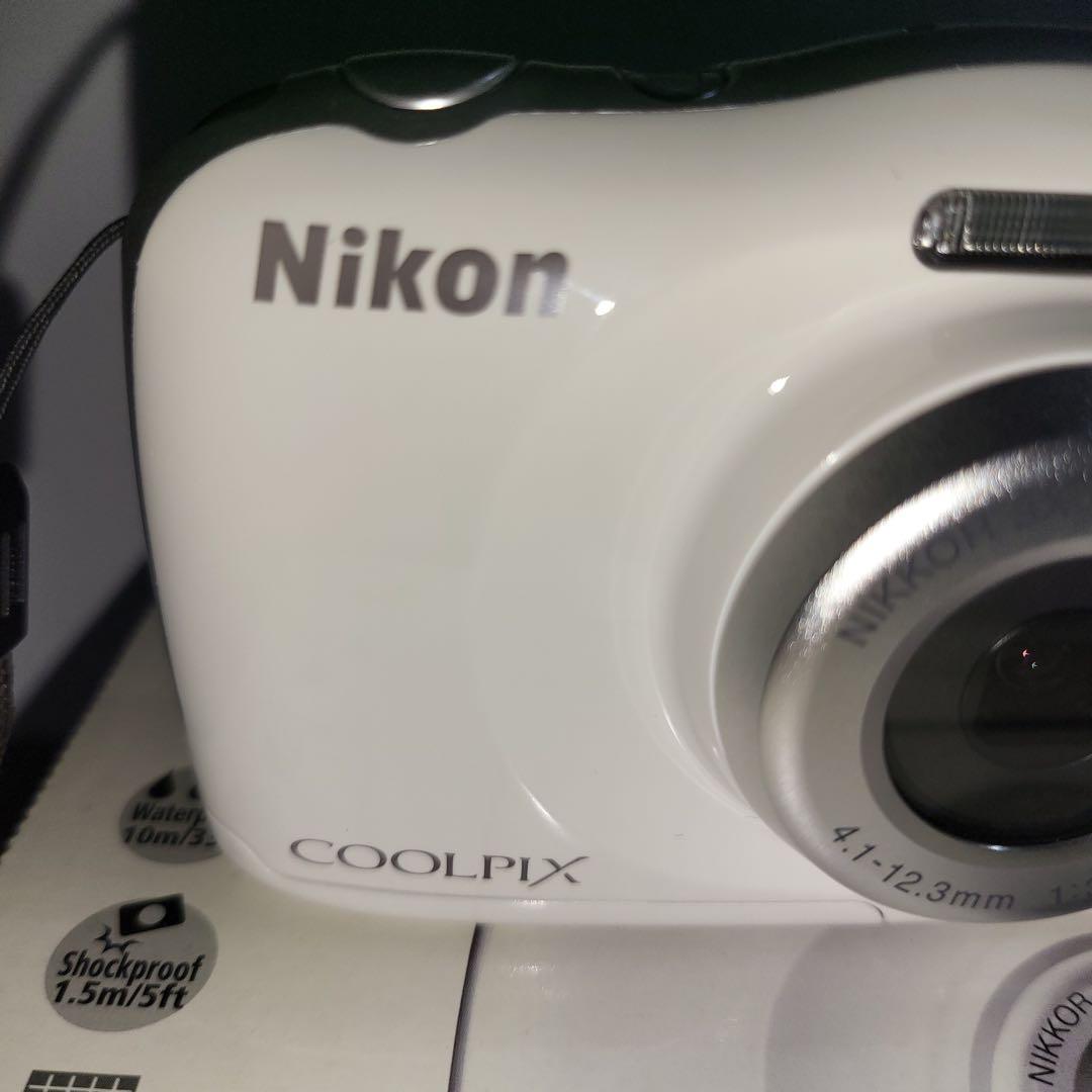 Nikon デジタルカメラ S33 防水 1317万画素 S33 ブルー S33BL