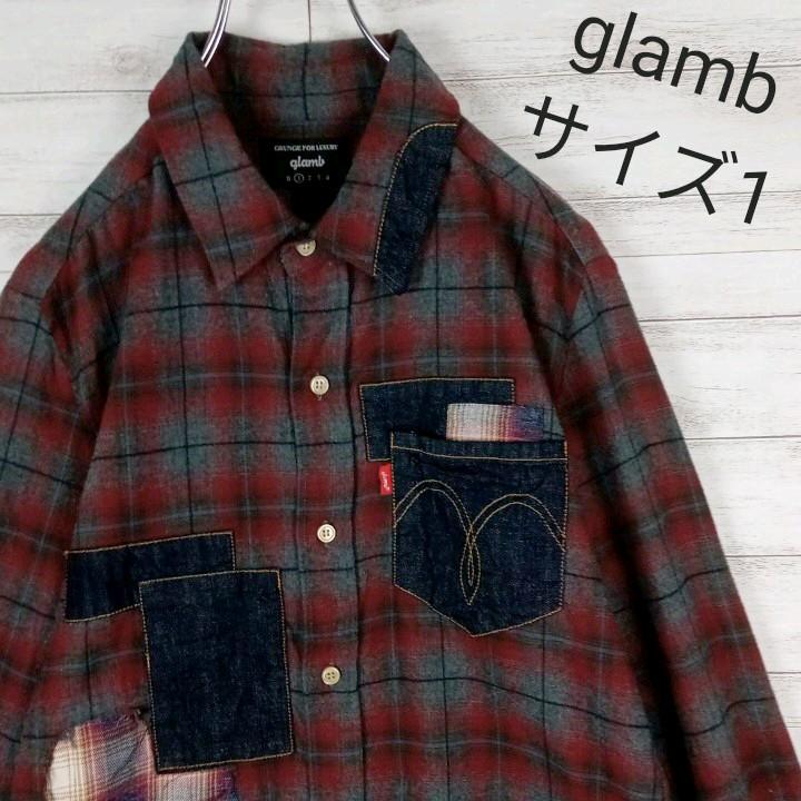 2024 秋 先行予約 7月下旬〜8月上旬入荷予定 長袖シャツ グラム glamb Band Collar Eden Shirt バンドカラー エデンシャツ 送料無料