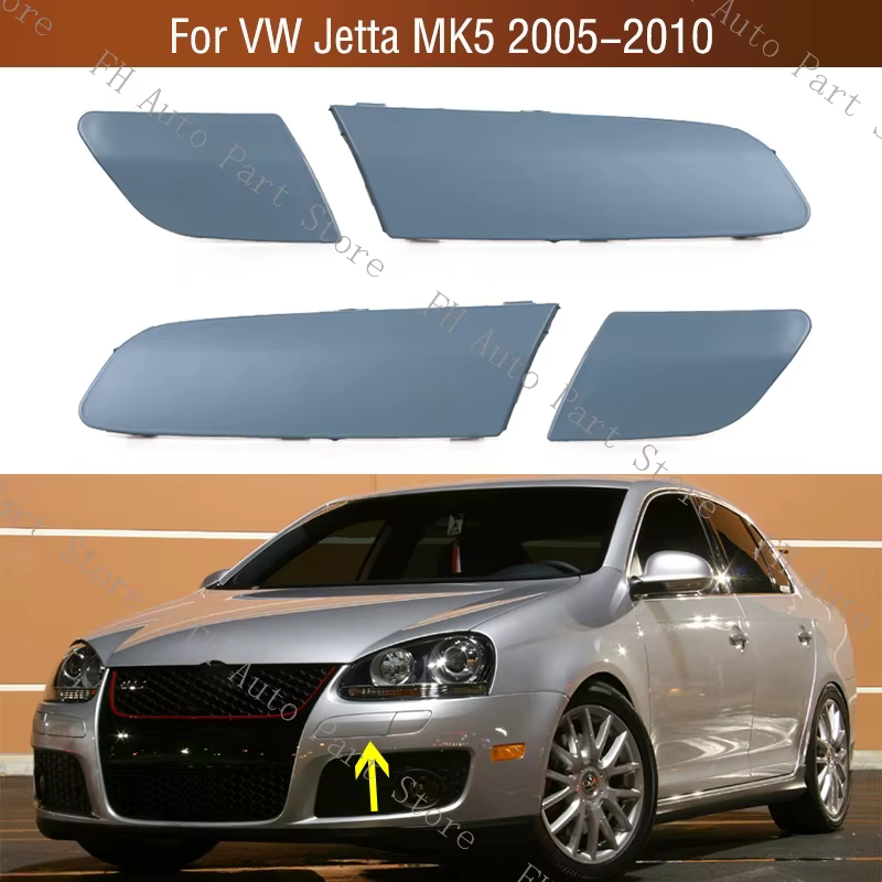 Bumper Trim For 2005 2008 Volkswagen Jetta Front Bumper Mldg. LH 並行輸入品