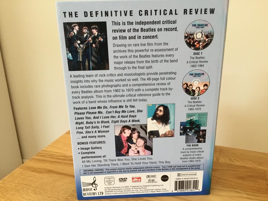 Critical Review 1962-1970 DVD