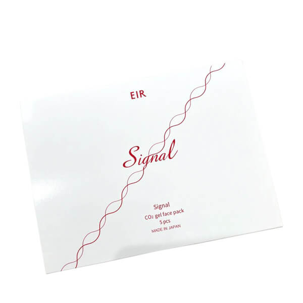 エイルシグナル CO2 ジェルフェイスパック 5回分 EIR Signal 炭酸パック マスク ヒト幹細胞