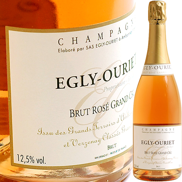 ブリュット ロゼ グラン クリュ NV エグリ ウーリエ ( 泡 ロゼ ) シャンパン シャンパーニュ [J][S]