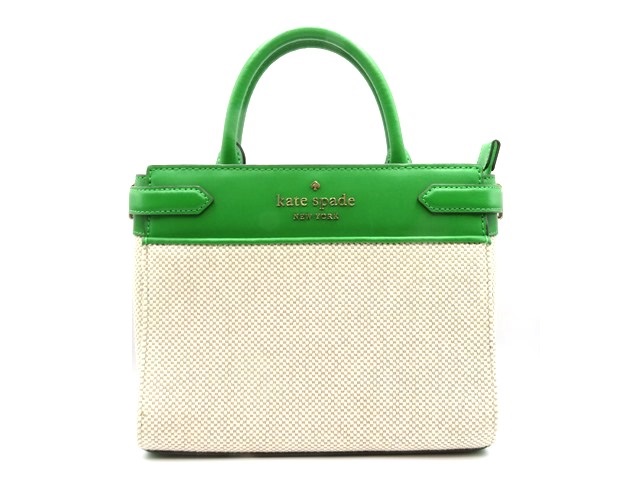 ケイトスペード バッグ katespade キャンバス ロゴ キップ ラージ トートバッグ ブロッサムピンク KG765