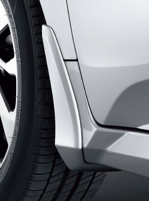 HONDACIVIC マッドガード（フロント・リア用左右4点セット） (ブラック) FC1 FK7 純正用品[08P00-TGG-000]