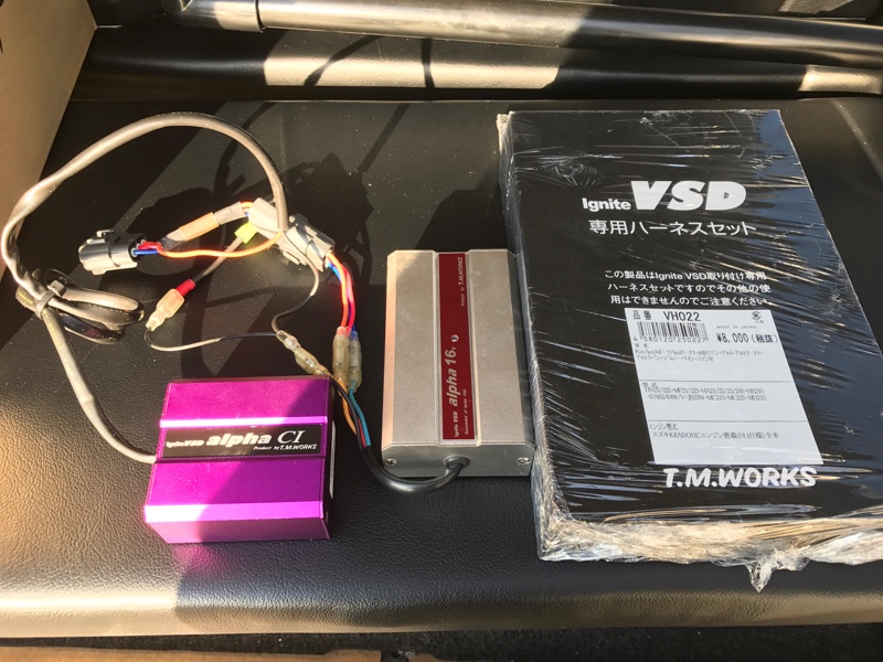 T.M.WORKS 新型IgniteVSD Alpha16V+AlphaCI ハーネスセット アウトバック BR9