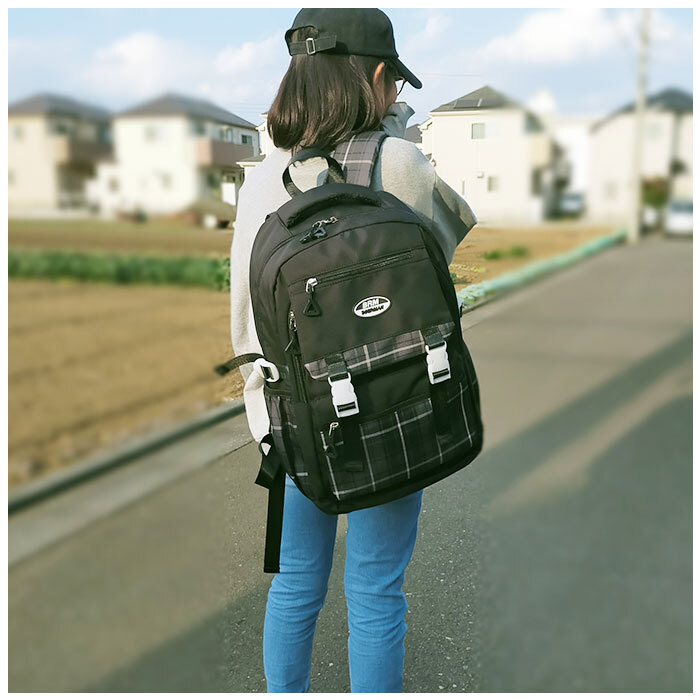 おしゃれな柄のキャリーバッグ リュック バックパック ソフトケース 大容量 軽量 トロリー キャスター付き 伸縮キャリバー 学生用 通学