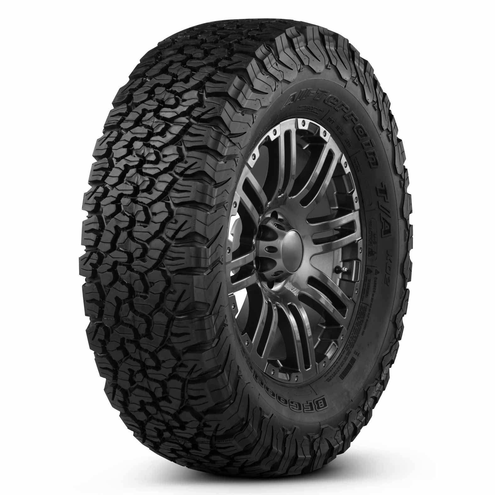 ALL TERRAIN T/A KO2 LT215/70R16 100/97R マッドライダー グレー 16X5.5J+22 5H 139.7 ジムニー JB64W JB23W 用 1本