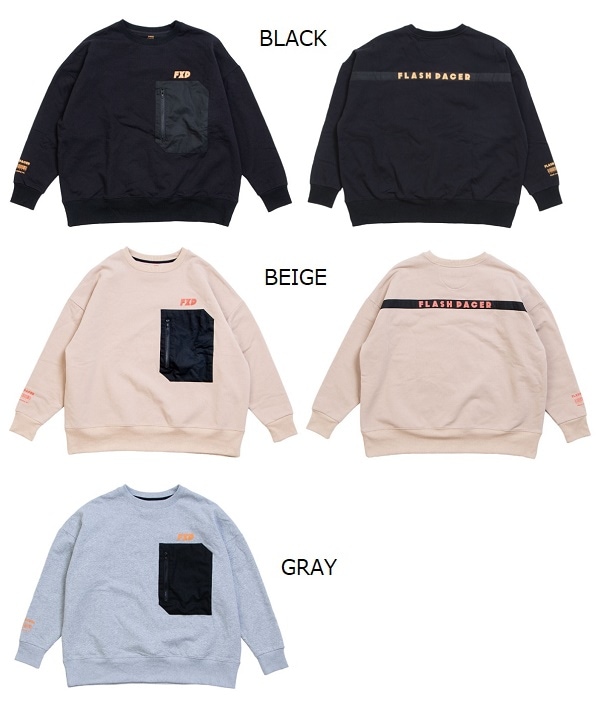 XSW-LINE 「FXP Heat warm」クルーネック・FLASH　PACKER(フラッシュパッカー)FW-15