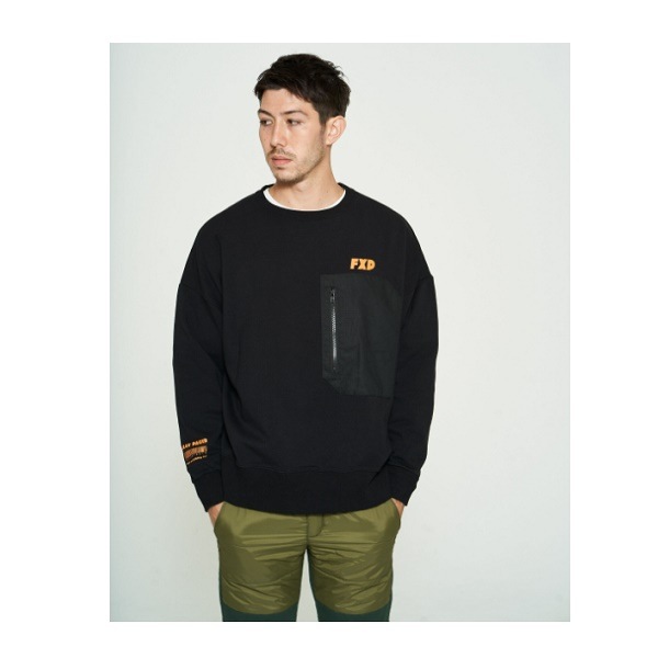 XSW-LINE 「FXP Heat warm」クルーネック・FLASH　PACKER(フラッシュパッカー)FW-15