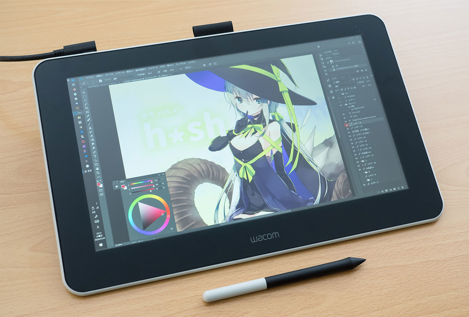 Wacom(ワコム) 13.3インチ 液タブOne 液晶ペンタブレット 13 (gen.1) オリジナルカスタムブラ