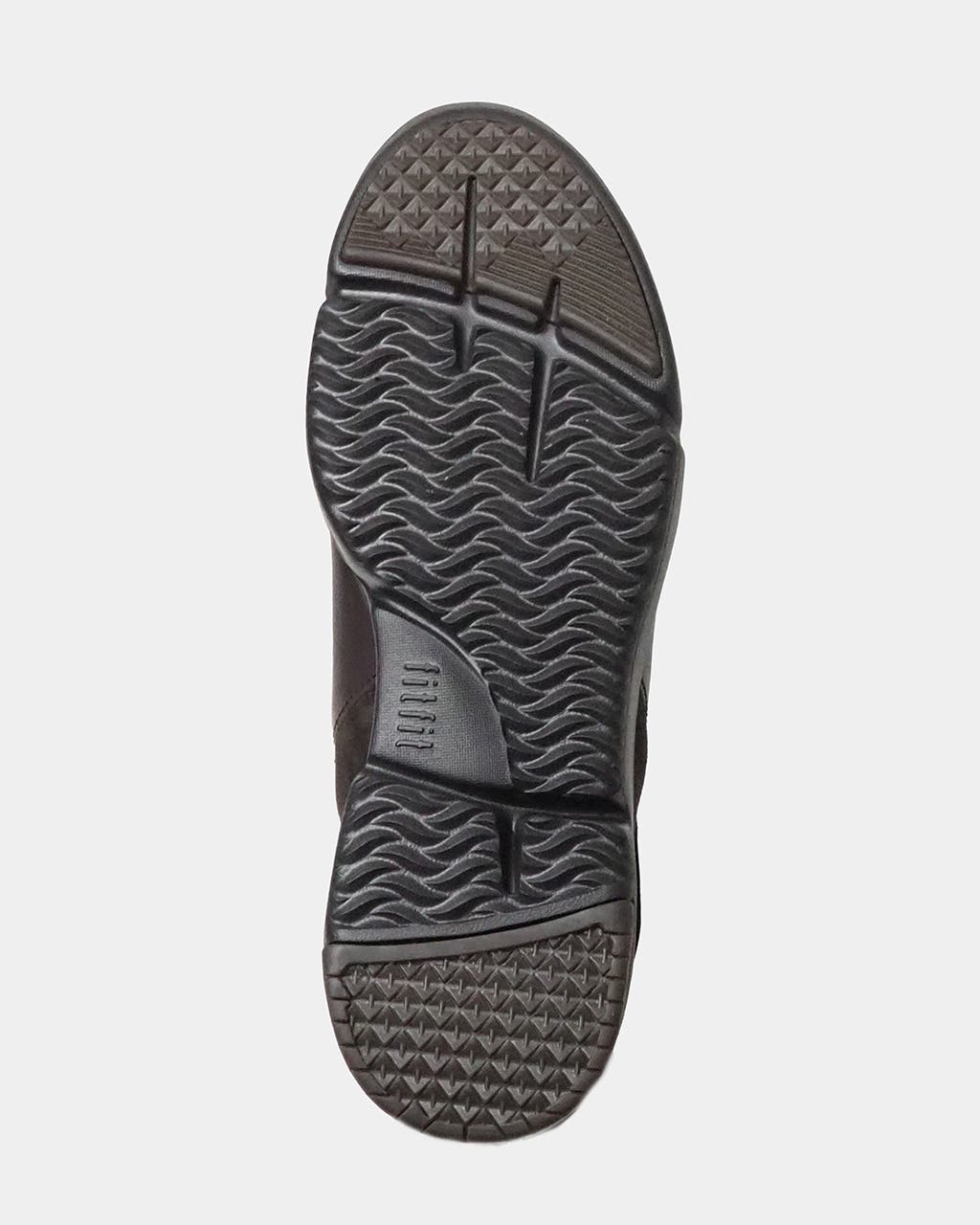 ソフトレザーミドルブーツ （ダークブラウン）