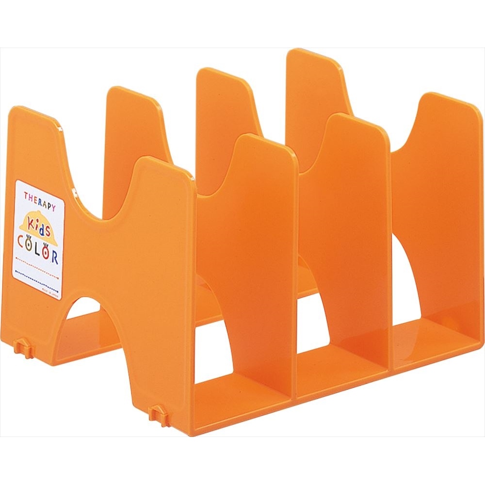 (業務用セット) セラピーキッズカラー ファイルボックス A4 フボ-TC4-KB キッズブルー〔×10セット〕