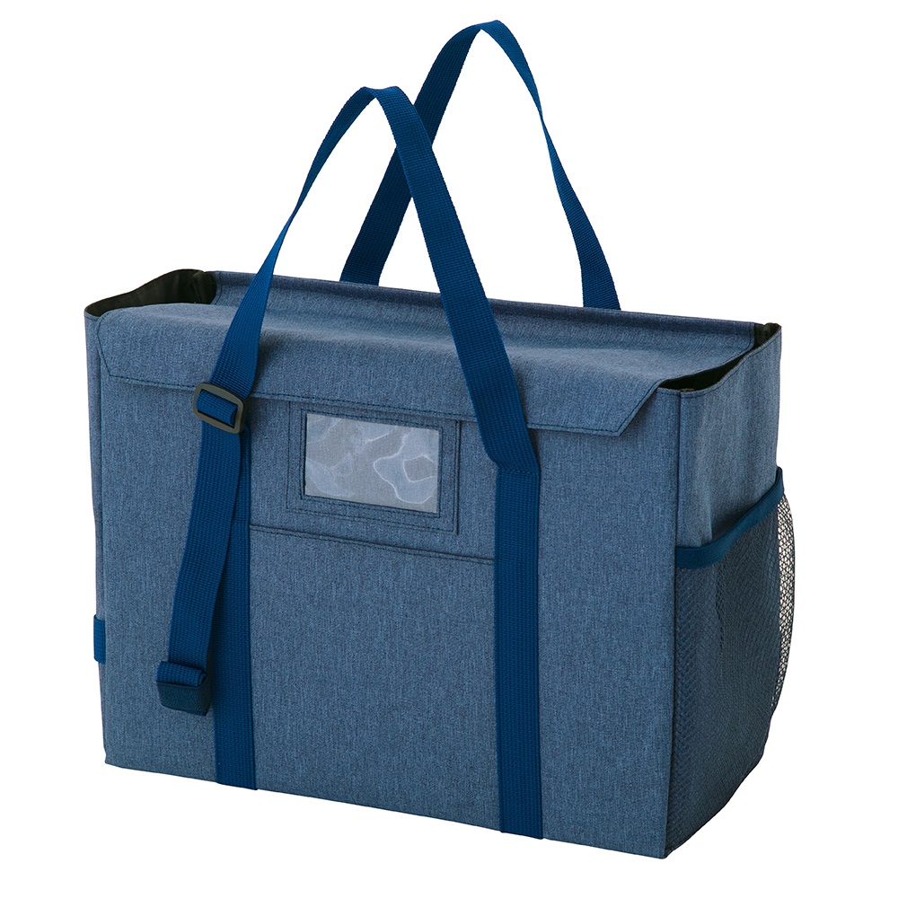 (まとめ) ナカバヤシ オフィスキャリングトートA4 CB-274BK 1個 〔×10セット〕