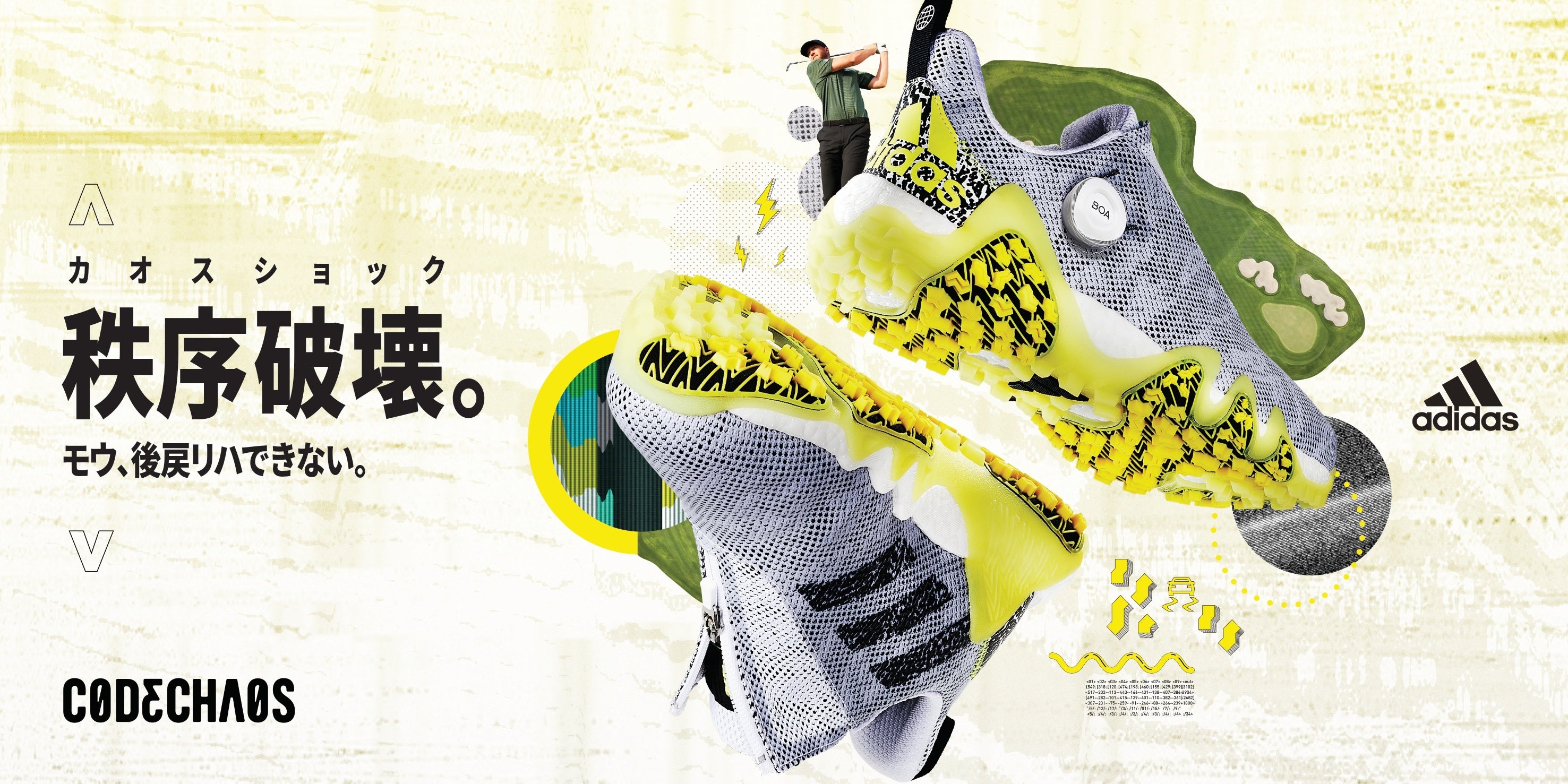 アディダス メンズ コードカオス22 Codechaos 22 28.0cm フットウェアホワイト×コアブラック #LVL61-GX2616 ADIDAS