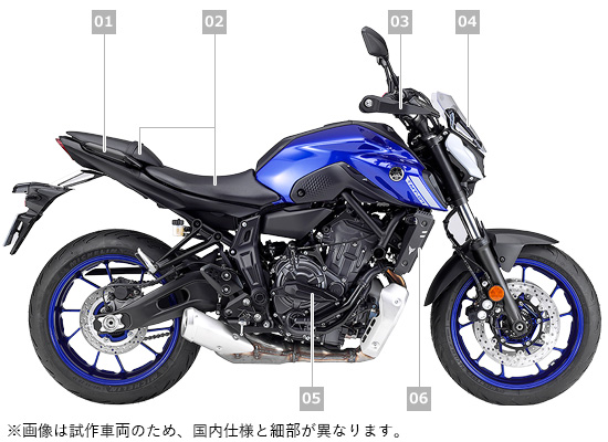 ギア 3のみ 1WS-15515-00 MT-07A MT-07 ABS 1XBG YAMAHA バイク・スクーター 純正部品