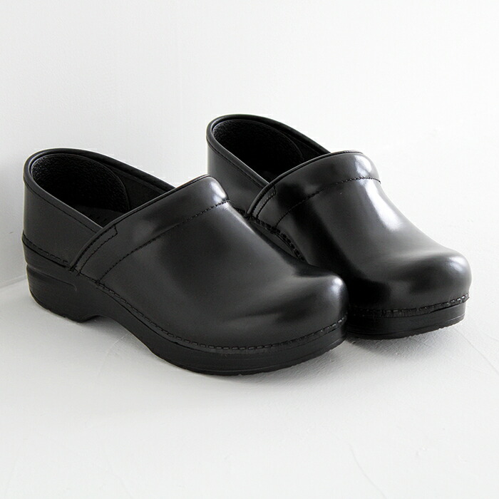 ダンスコ (Dansko) レディース ローファー・オックスフォード シューズ・靴 Libbie (Black Burnished Calf)