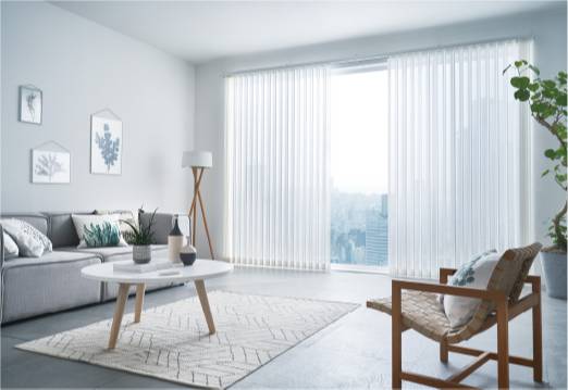 ラインドレープ 縦型ブラインド 無地 LD-6327〜6329 デイズ遮熱 レールジョイント コード80 幅360x高さ260cmまで