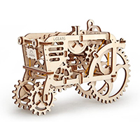 Ugears ユーギアーズ 木製組立立体パズル プラットホーム ウッドパズル 3D 工作キット