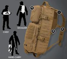 ハザード4 ミリタリーアイテム Plan-C Dual Strap Daypack Black