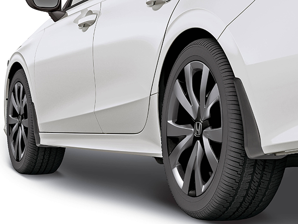 HONDACIVIC マッドガード（フロント・リア用左右4点セット） (ブラック) FC1 FK7 純正用品[08P00-TGG-000]