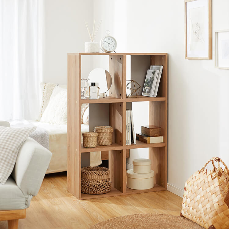 本棚 ブックシェルフ 幅108cm 3段 オーク スチール 組立品 リビング ダイニング ベッドルーム インテリア家具 店舗