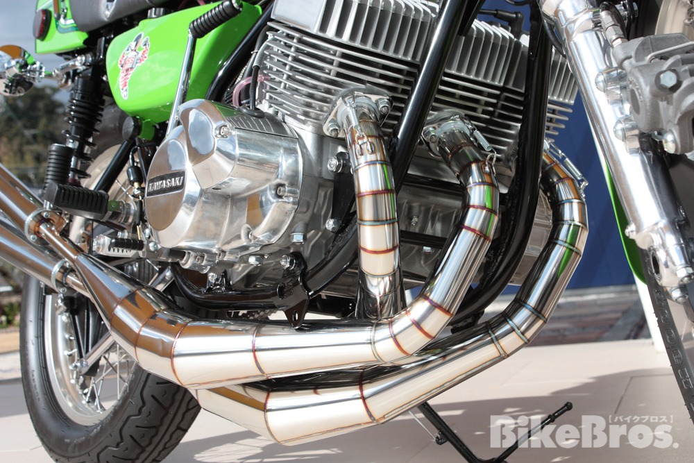 バイク用品 KAWASAKI カワサキ 純正パーツ チヤンバ エキゾ-スト 18120-1127 取寄品