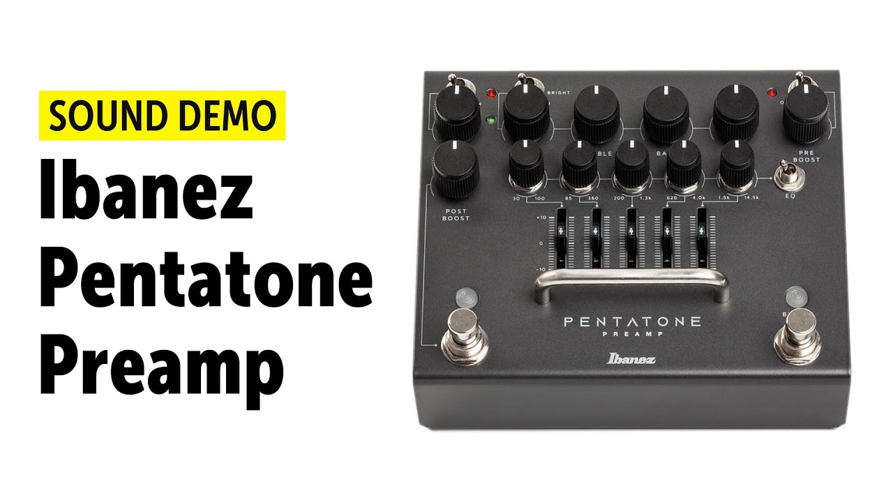 Ibanez/PTPRE PENTATONE PREAMP ペンタトーン プリアンプ ディストーション