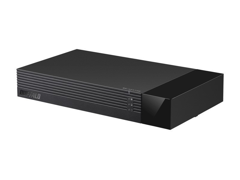 バッファロー HDV-SAM4.0U3-BKA 24時間連続録画対応 使用量メーター付き 3.5インチ 外付けHDD 4TB ブラック