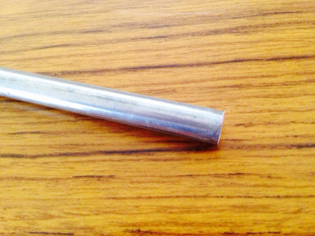 アルミ 5052引抜丸棒 直径38mm　800 mm