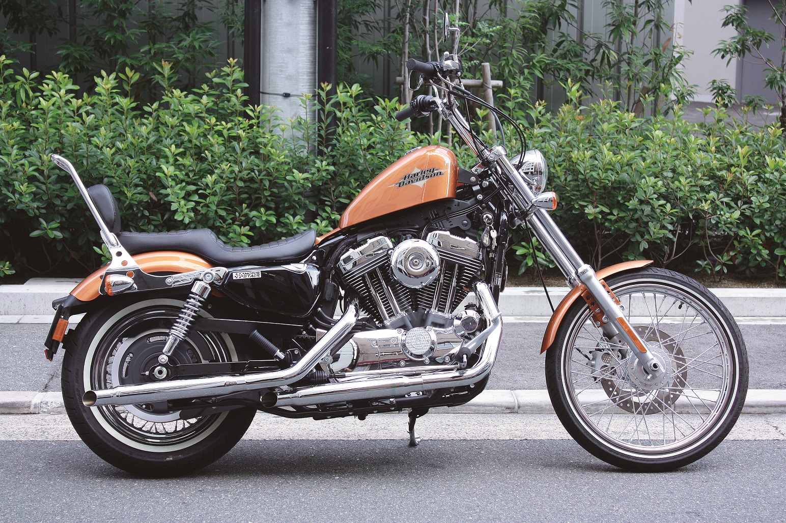 2018504 モーターステージ スリップオンマフラー 76スラッシュ 18年以降 FLHC、FLDC バフ HD店