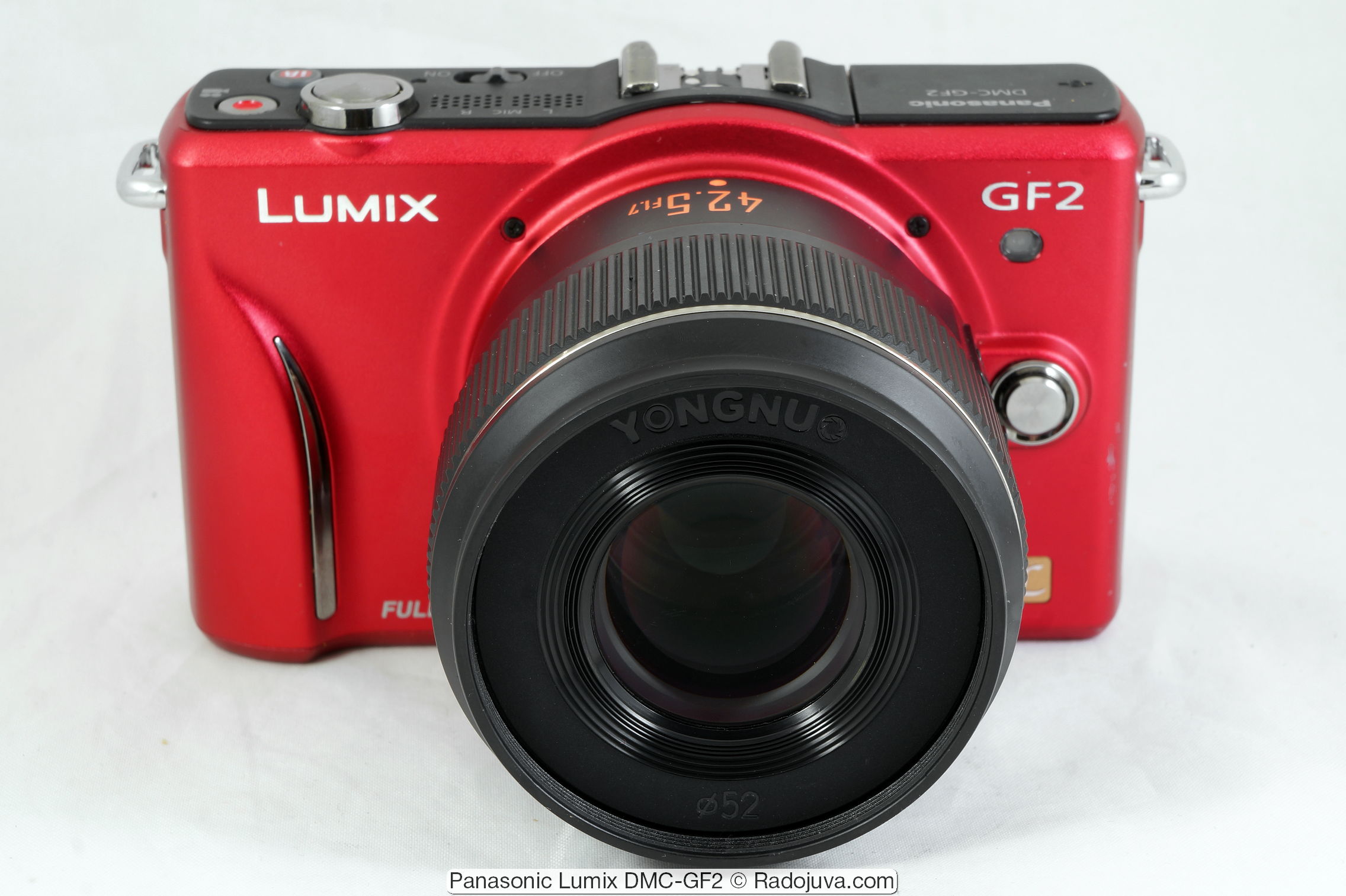 Panasonic Lumix DMC-GF2 12 MP Micro Four-Thirds Mirrorless Digital Camera with 3.0-Inch Touch-Screen LCD and 14mm f/2.5 G Aspherical Lens (Black) by P