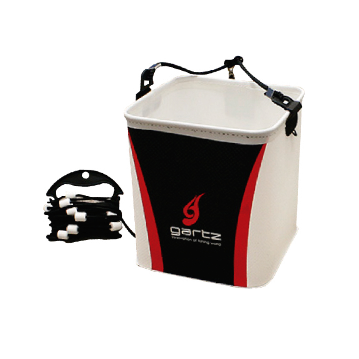 （まとめ）採水バケツ GR 〔×5セット〕[21]