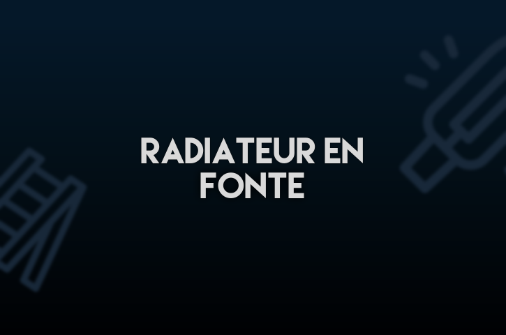 Radiateur en Fonte