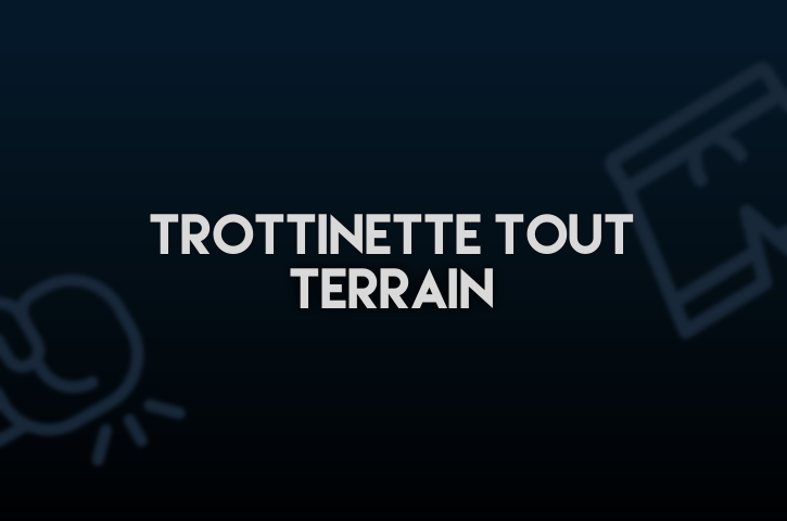Trottinette tout terrain