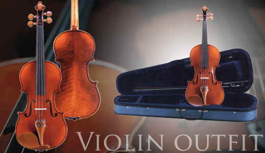 Grazioso GV-0 1/8 バイオリン 4点セット