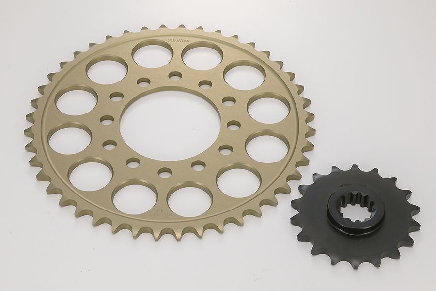 KE53044 サンスター スプロケット＆チェーンキット 530 79年-82年 CB750F 黒 JP店