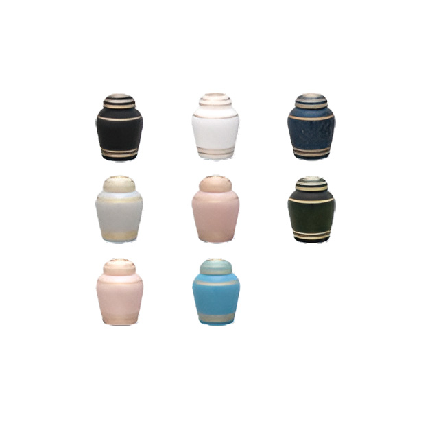 シンプルモダン [ピュアホワイト] ミニ骨壺 手元供養 ペット供養